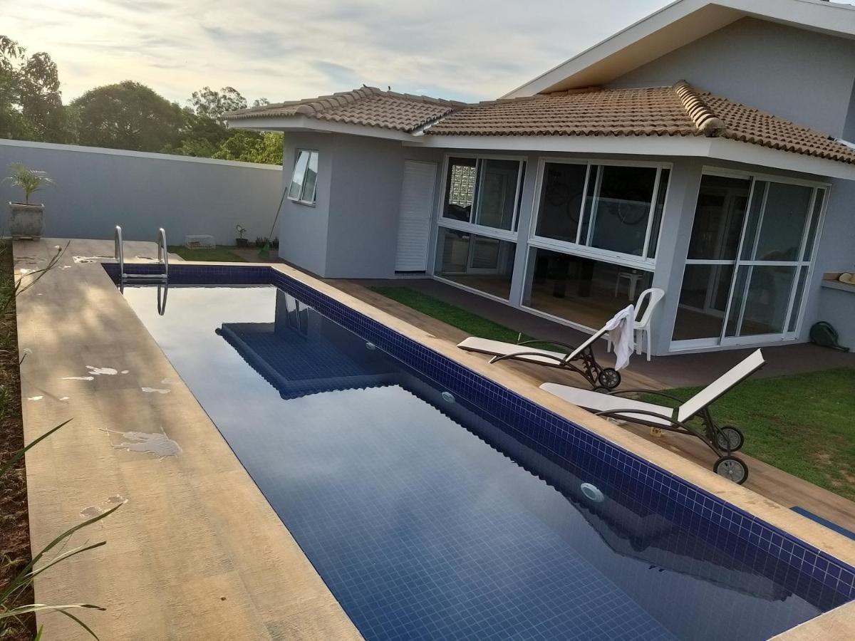 Casa Piscina Climatizada Santa Barbara Resort #Casadecampo131 Aguas de Santa Barbara Bagian luar foto